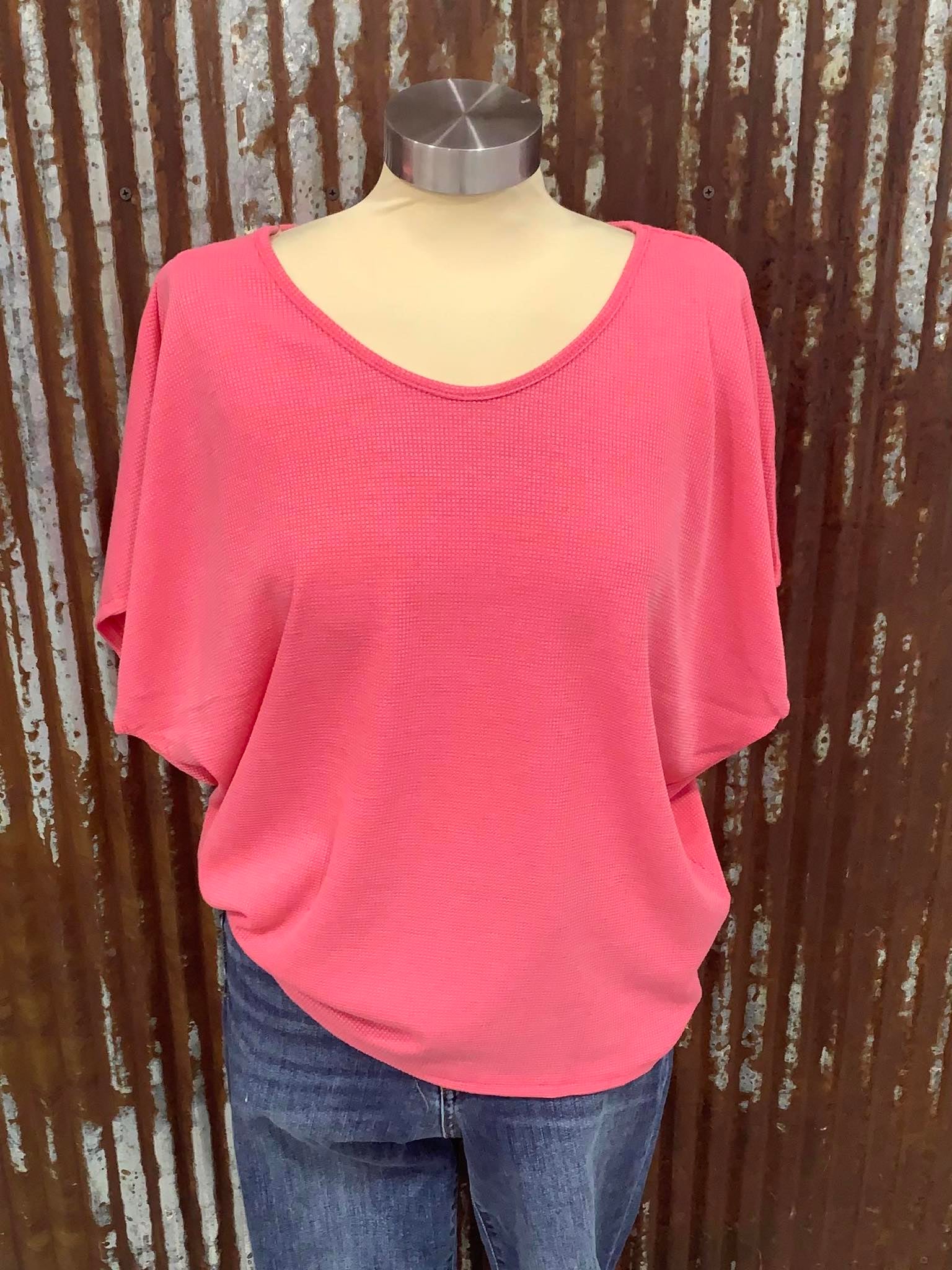 short sleeve rose The Leopard Pineapple Boutique